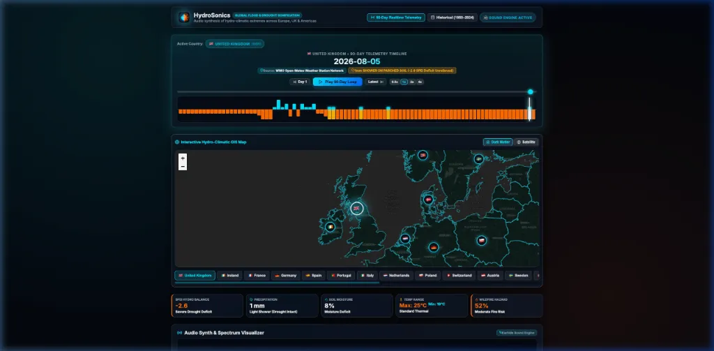 HydroSonics Ambient Synthesizer